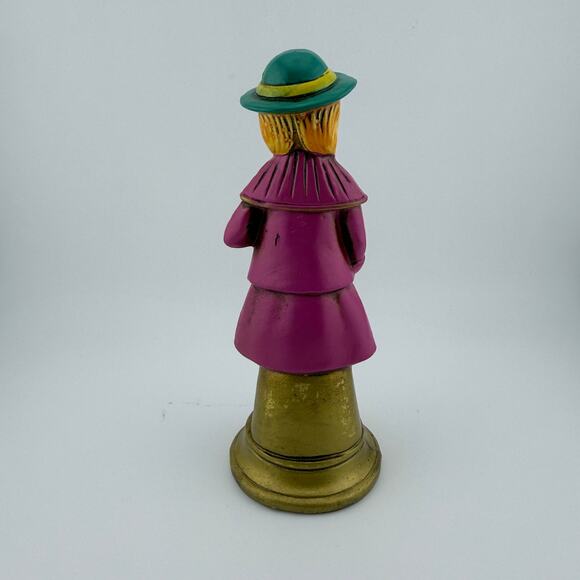 VTG Dickson Japan Girl Choir Singer Figurine – Hand Painted Caroler Statue 6” - Picture 4 of 6